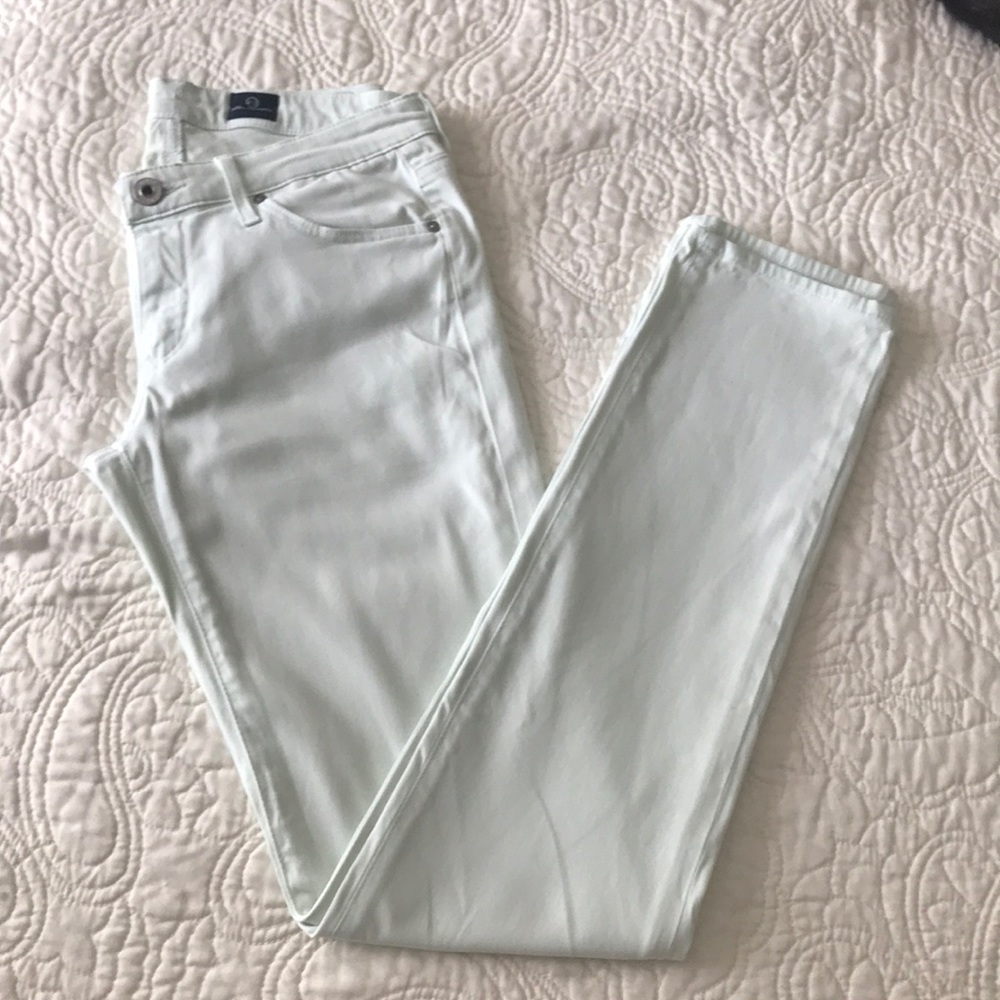 Pale Seafoam 26R AG Stilt Jeans